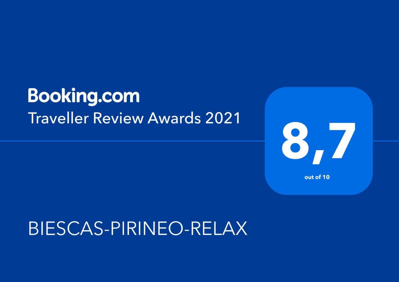 شقة Biescas-Pirineo-Relax المظهر الخارجي الصورة